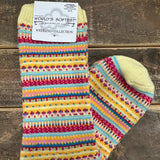 Yellow Stripe Socks Accessories- Socks CRESCENT SOCK COMPANY