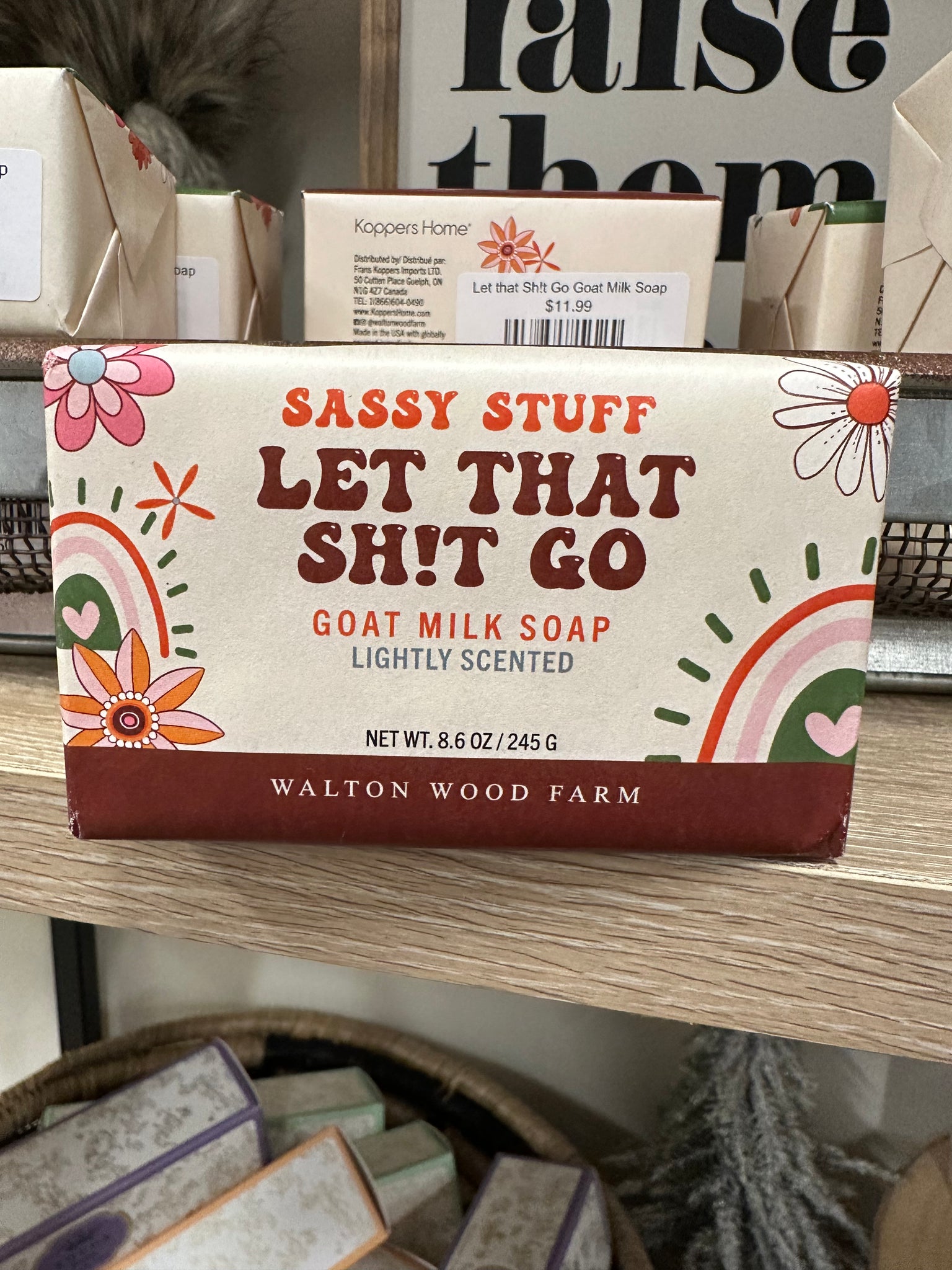 Let that Sh!t Go Goat Milk Soap