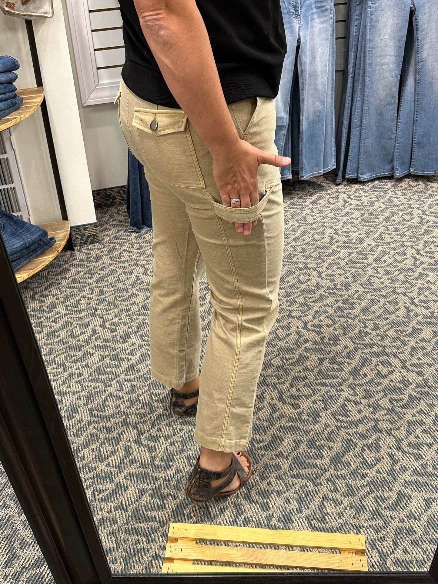 French Wheat Stetson Pants