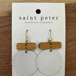 Volleyball Earrings Jewelry - Earrings St. Peter Hardware