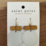 Volleyball Earrings Jewelry - Earrings St. Peter Hardware