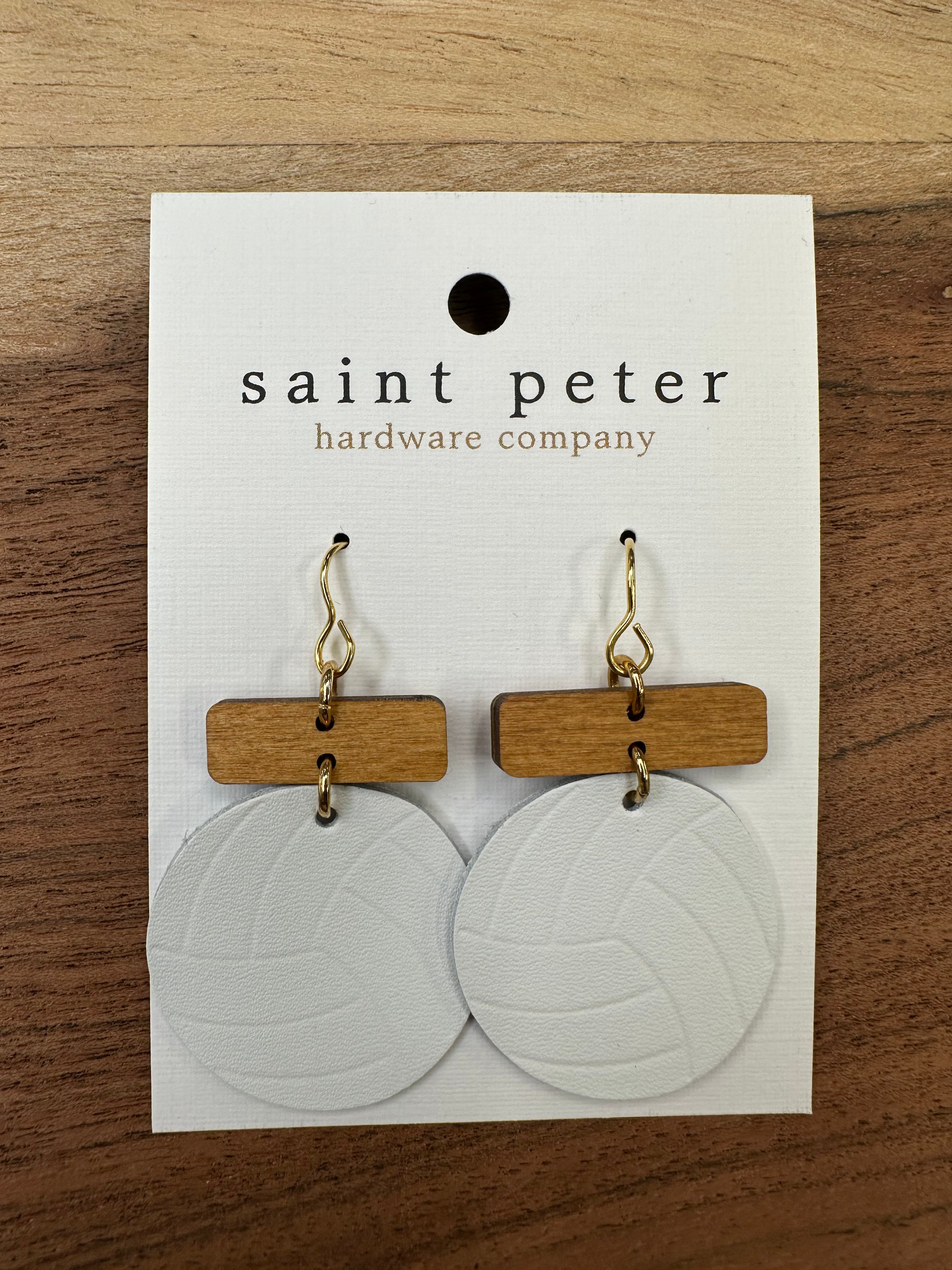 Volleyball Earrings Jewelry - Earrings St. Peter Hardware