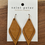 Rustic Brown Earrings Jewelry - Earrings St. Peter Hardware