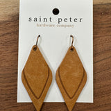 Rustic Brown Earrings Jewelry - Earrings St. Peter Hardware