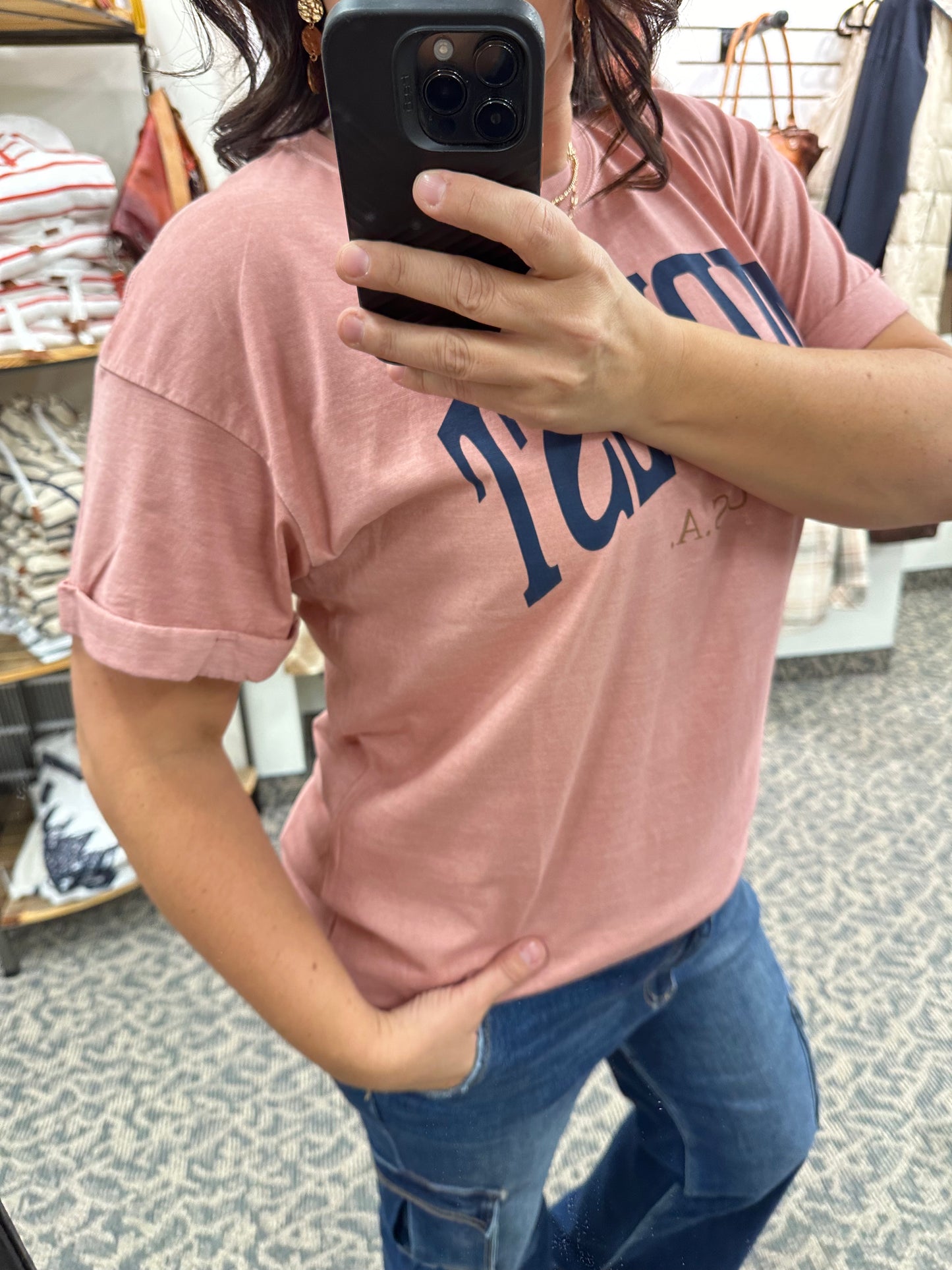 Dusty Pink Midwest Tee