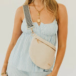 Westlyn Woven Bag Bags- Purses PRETTY SIMPLE WHOLESALE Cream