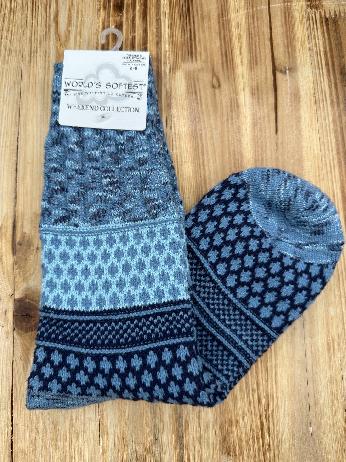 Peacoat Multi Socks