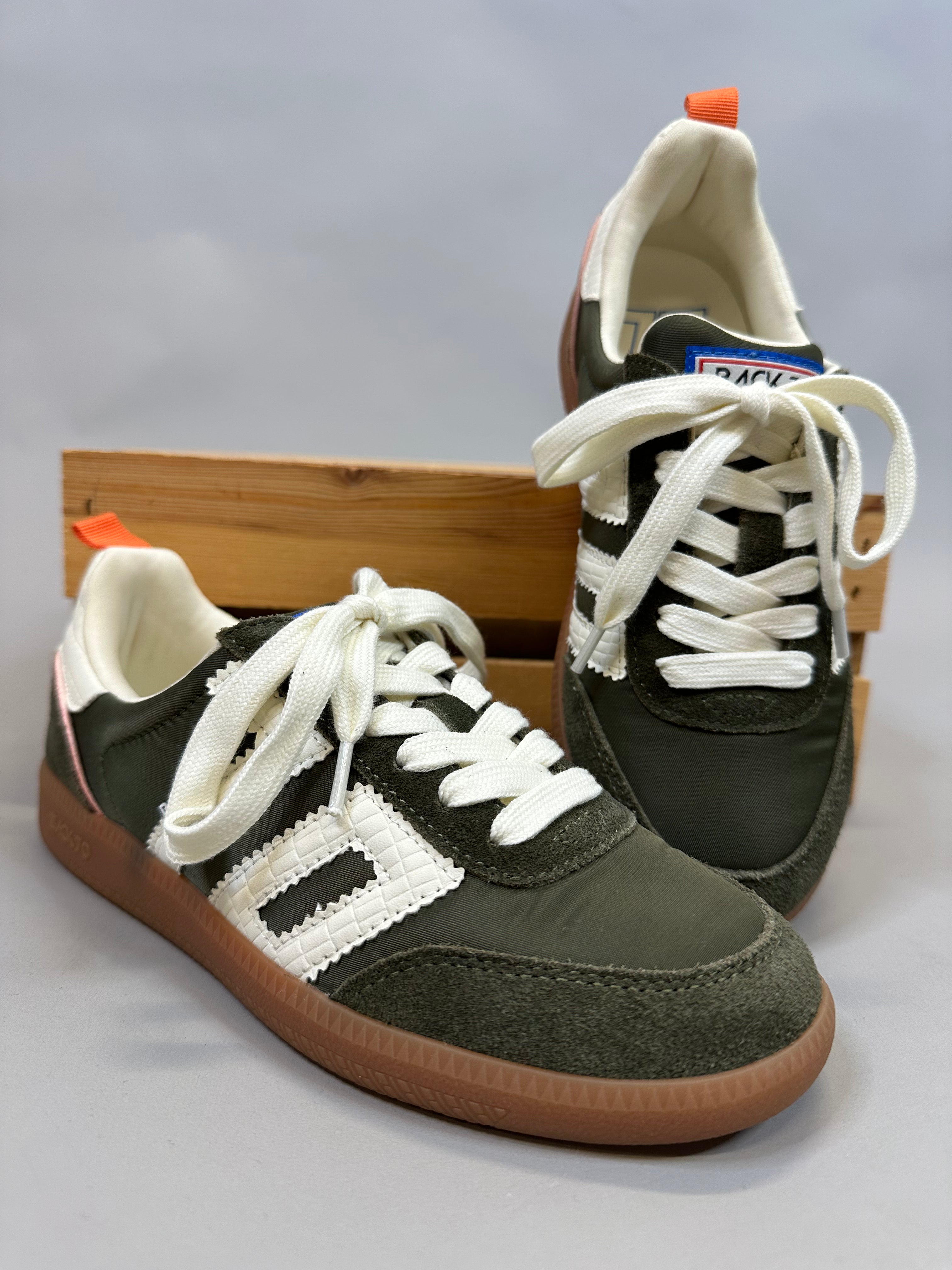 Ghost- Olive Orange Milk Sneaker Shoes - Sneaker Back 70