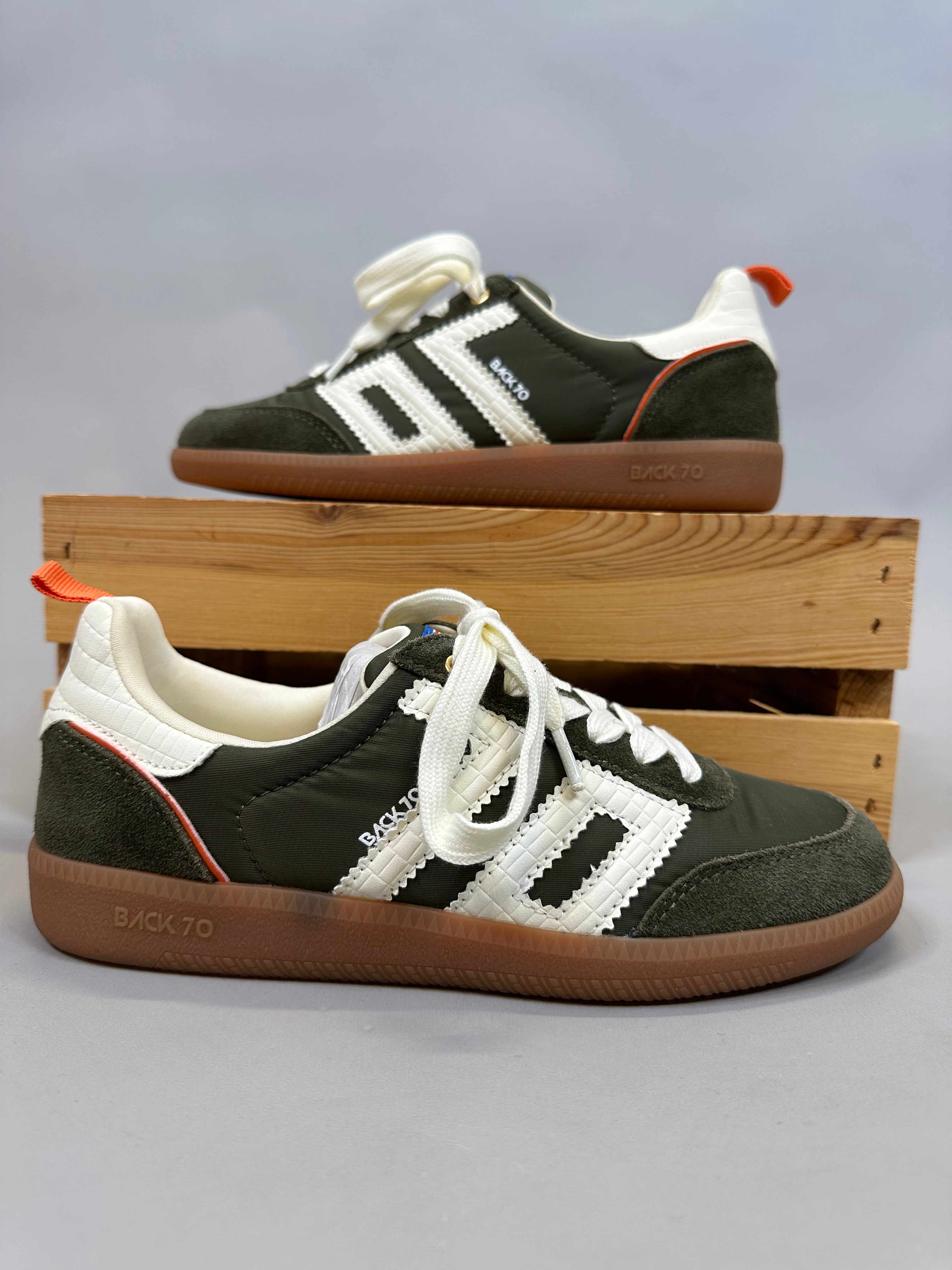 Ghost- Olive Orange Milk Sneaker Shoes - Sneaker Back 70