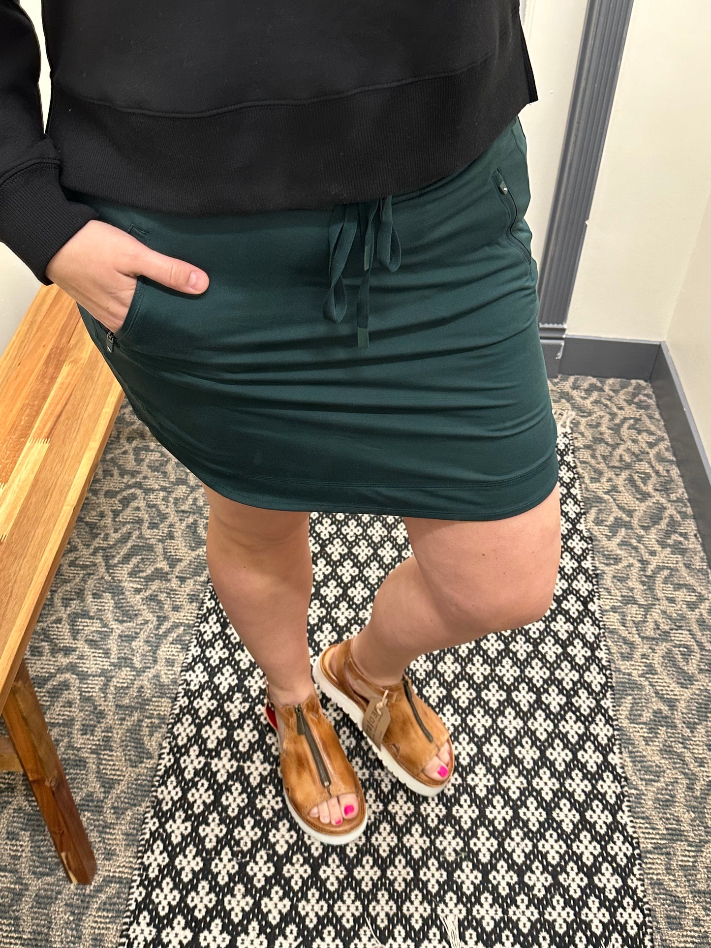 Evergreen Addison Skirt