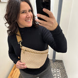 Westlyn Woven Bag (6 colors) Bags- Purses PRETTY SIMPLE WHOLESALE checkered tan