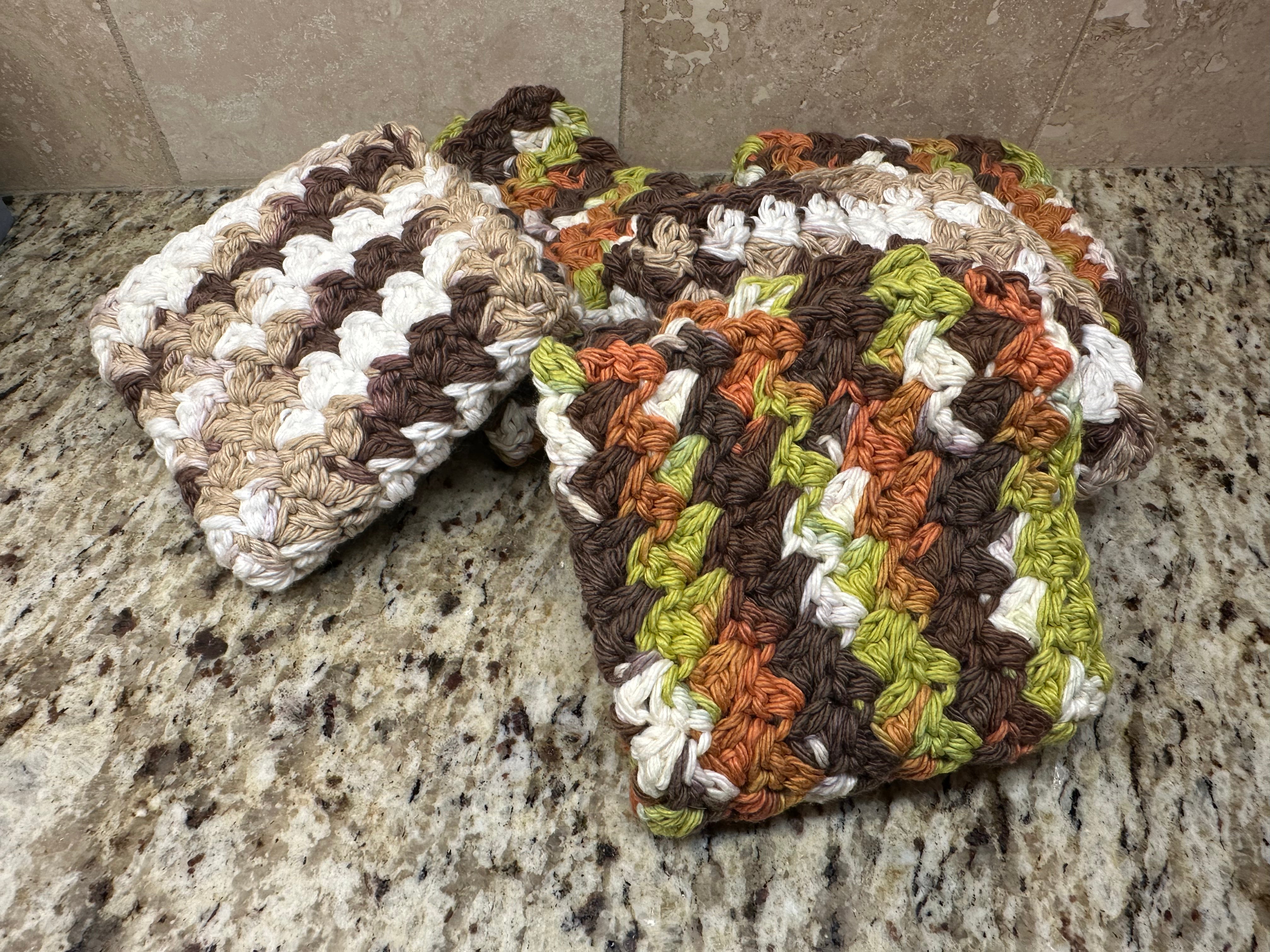 Crochet Dish Rags Bluff Creek Boutique
