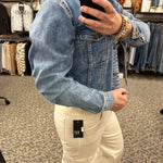 Jackie crop jacket make w/medium (Kut) jean jacket KUT FROM THE KLOTH