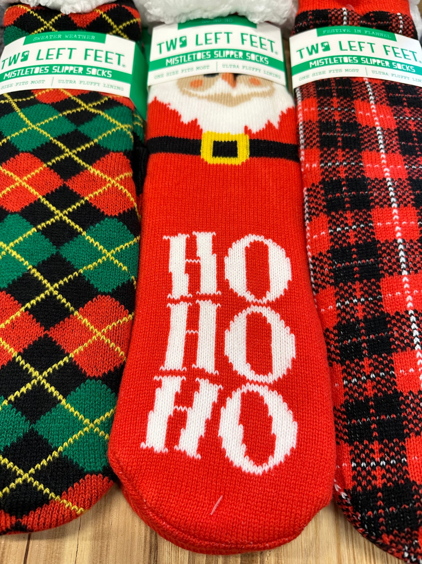 Holiday Slipper Socks (3 styles)