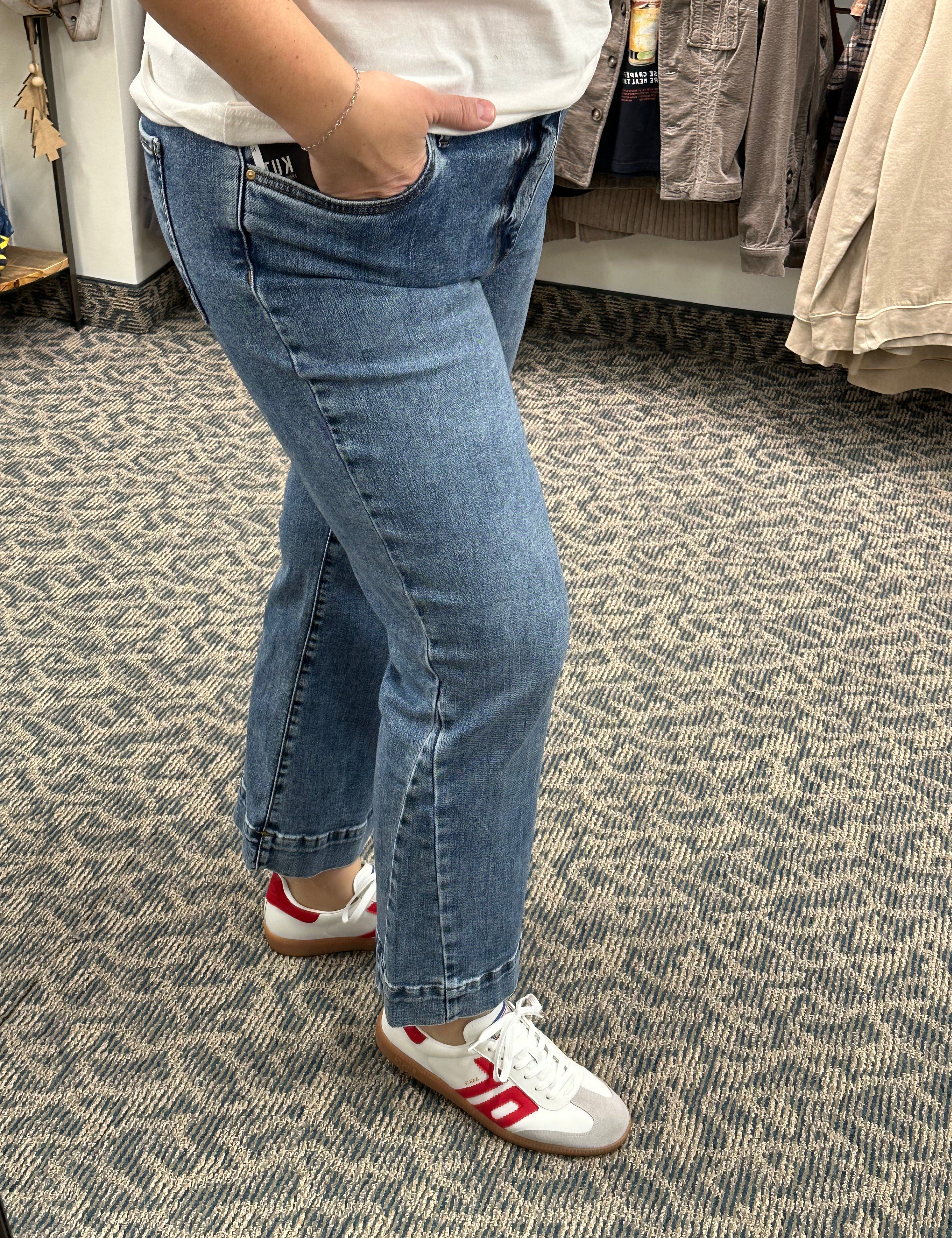 Kelsey HR Ankle Flare (Kut) Bottom- Pants KUT FROM THE KLOTH