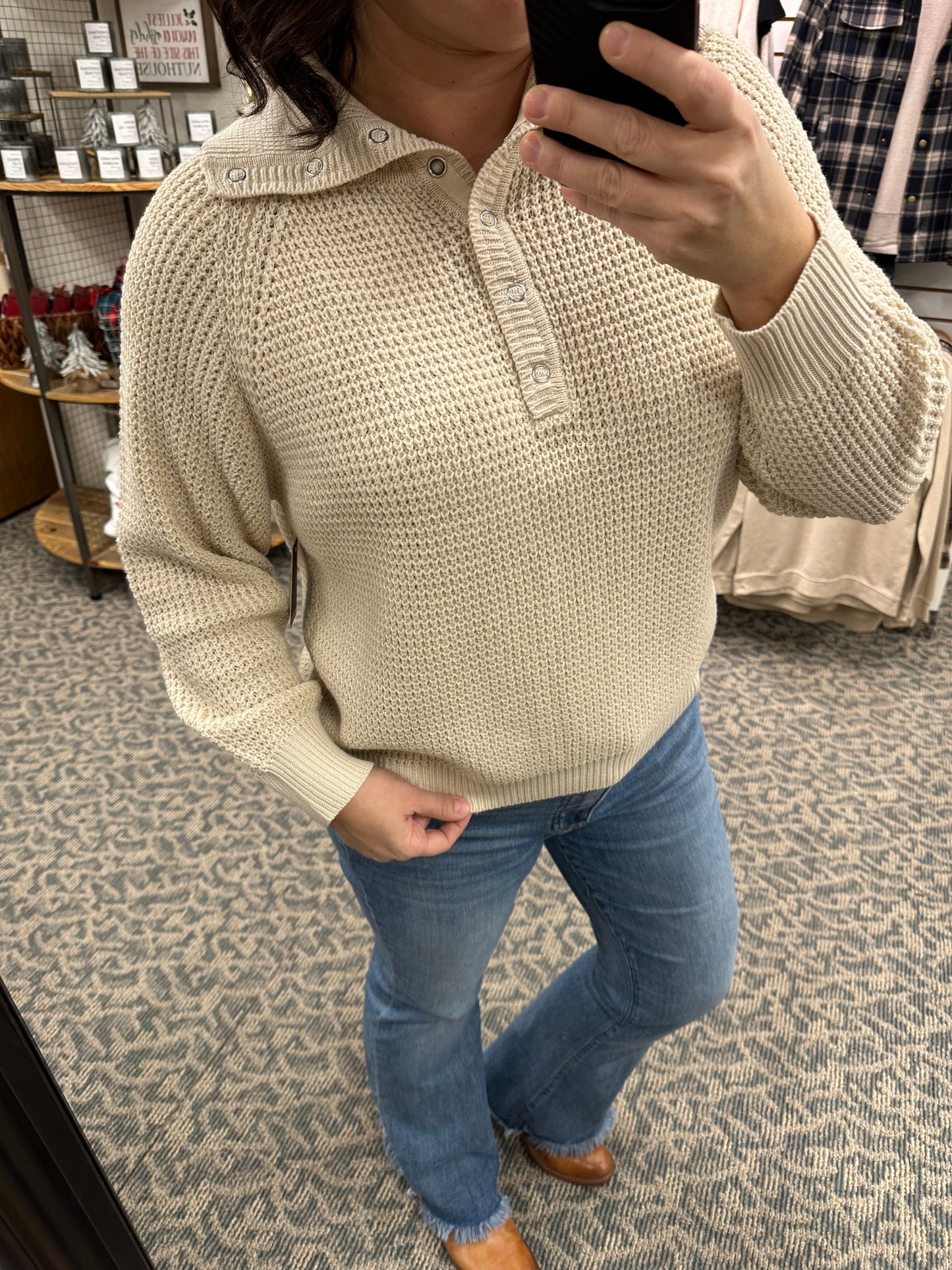 White Beach Calliope Turtleneck Sweater