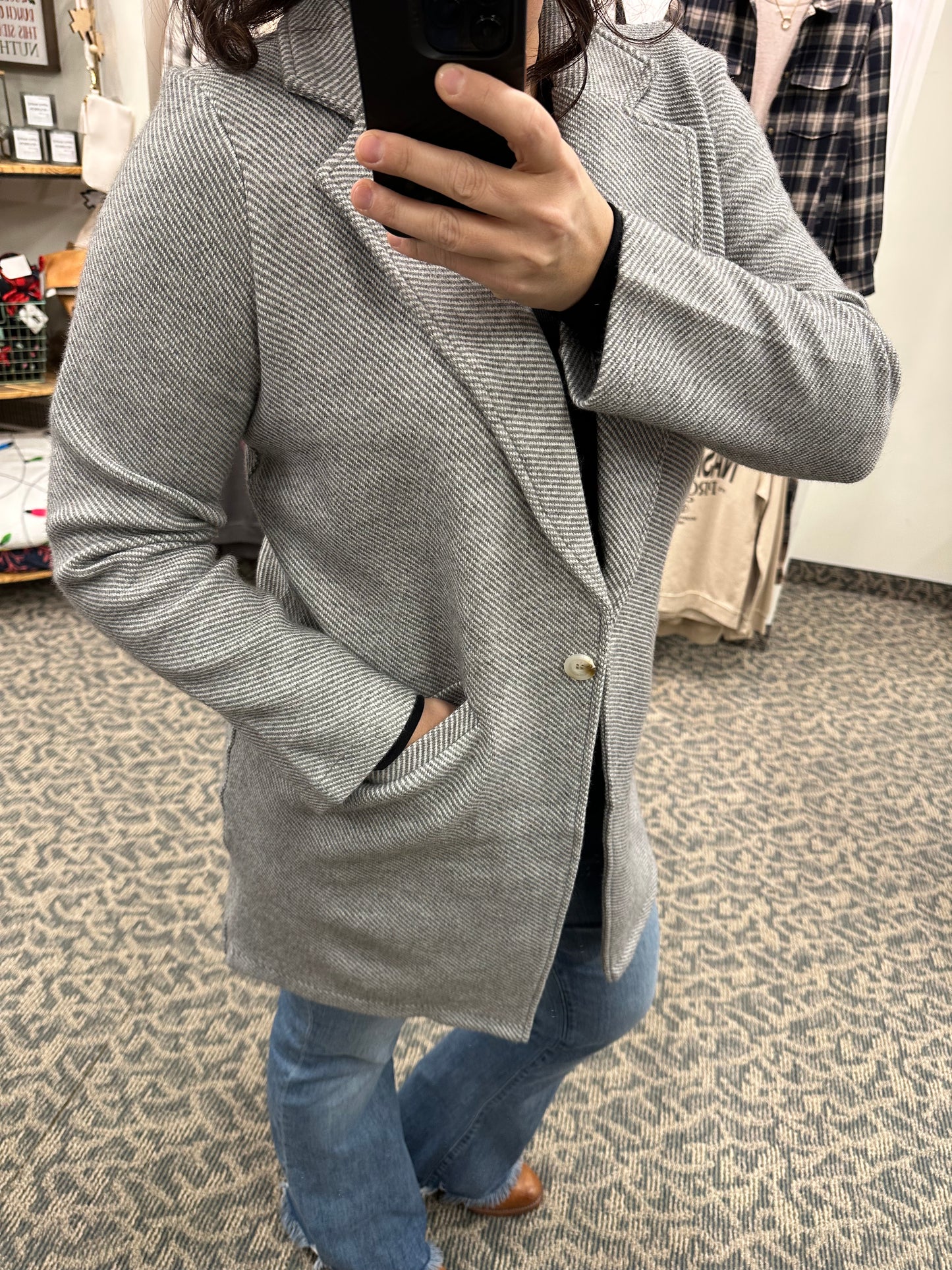 Kenzie Coat Heather Grey