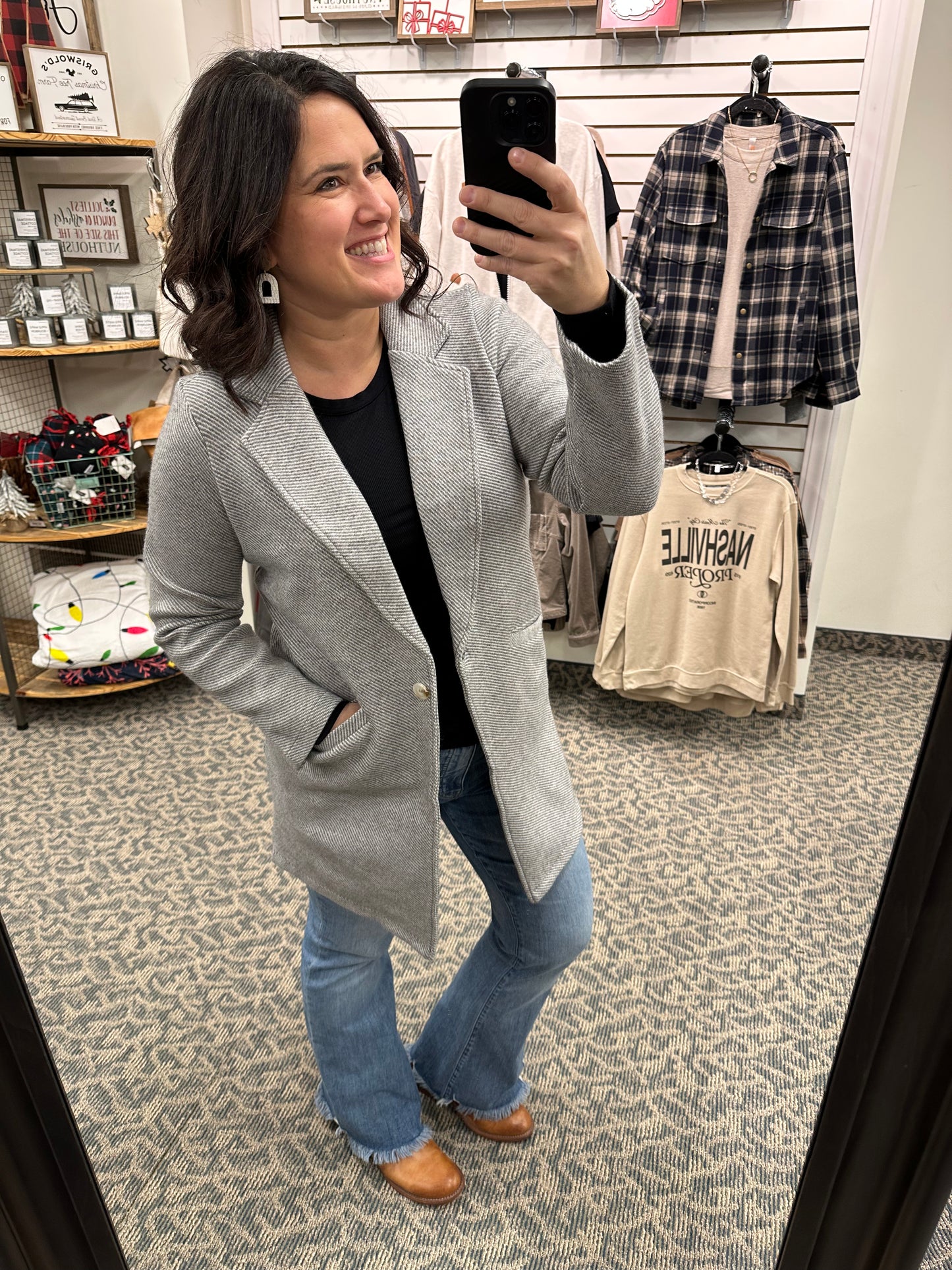 Kenzie Coat Heather Grey