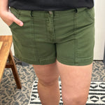 Olive Jane High Rise Shorts Bottoms - Shorts KUT FROM THE KLOTH