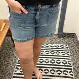 Med Base Wash Jane Shorts Bottoms - Shorts KUT FROM THE KLOTH