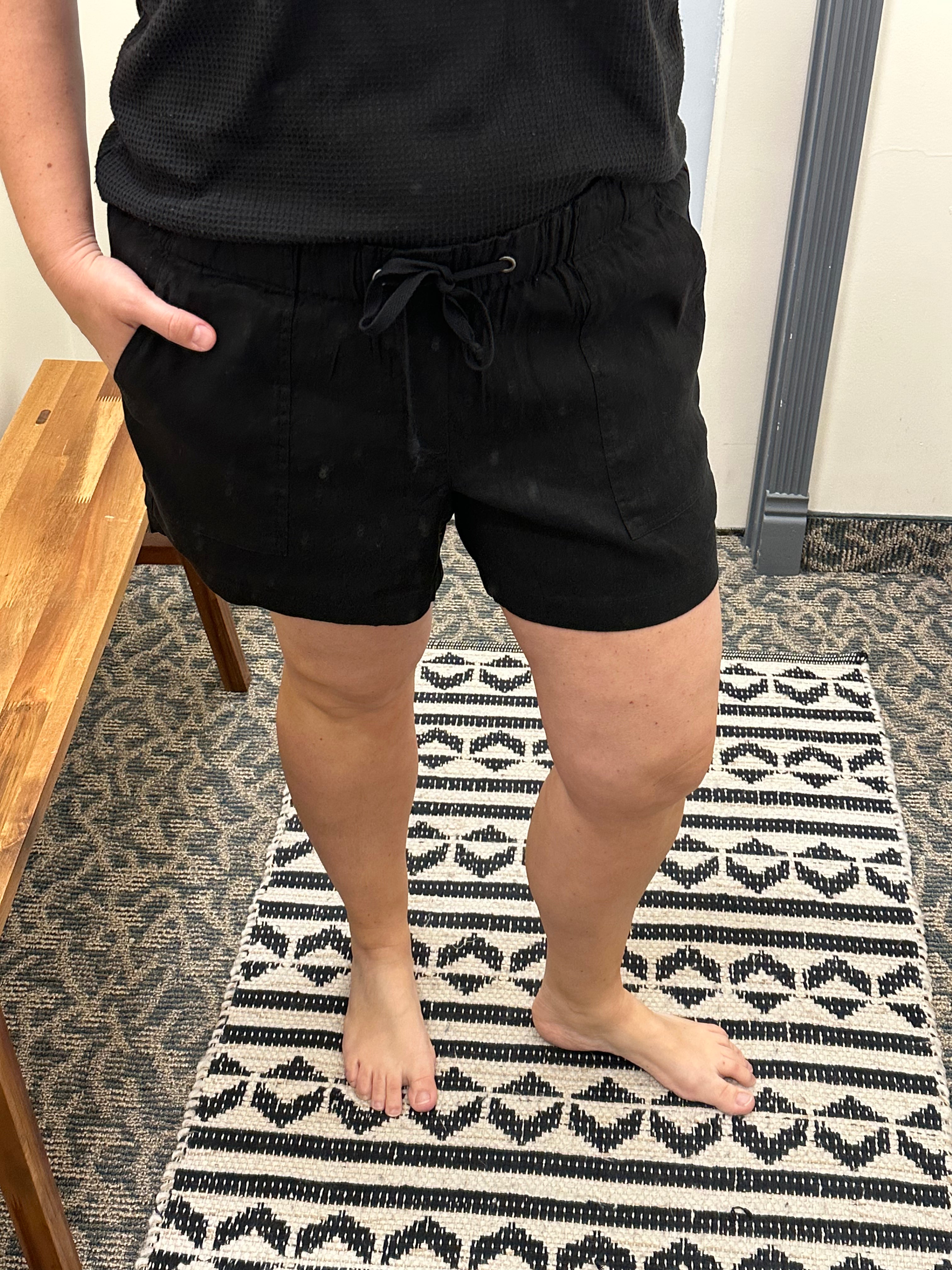 Black Katana High Rise Short Bottoms - Shorts KUT FROM THE KLOTH