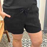 Black Katana High Rise Short Bottoms - Shorts KUT FROM THE KLOTH