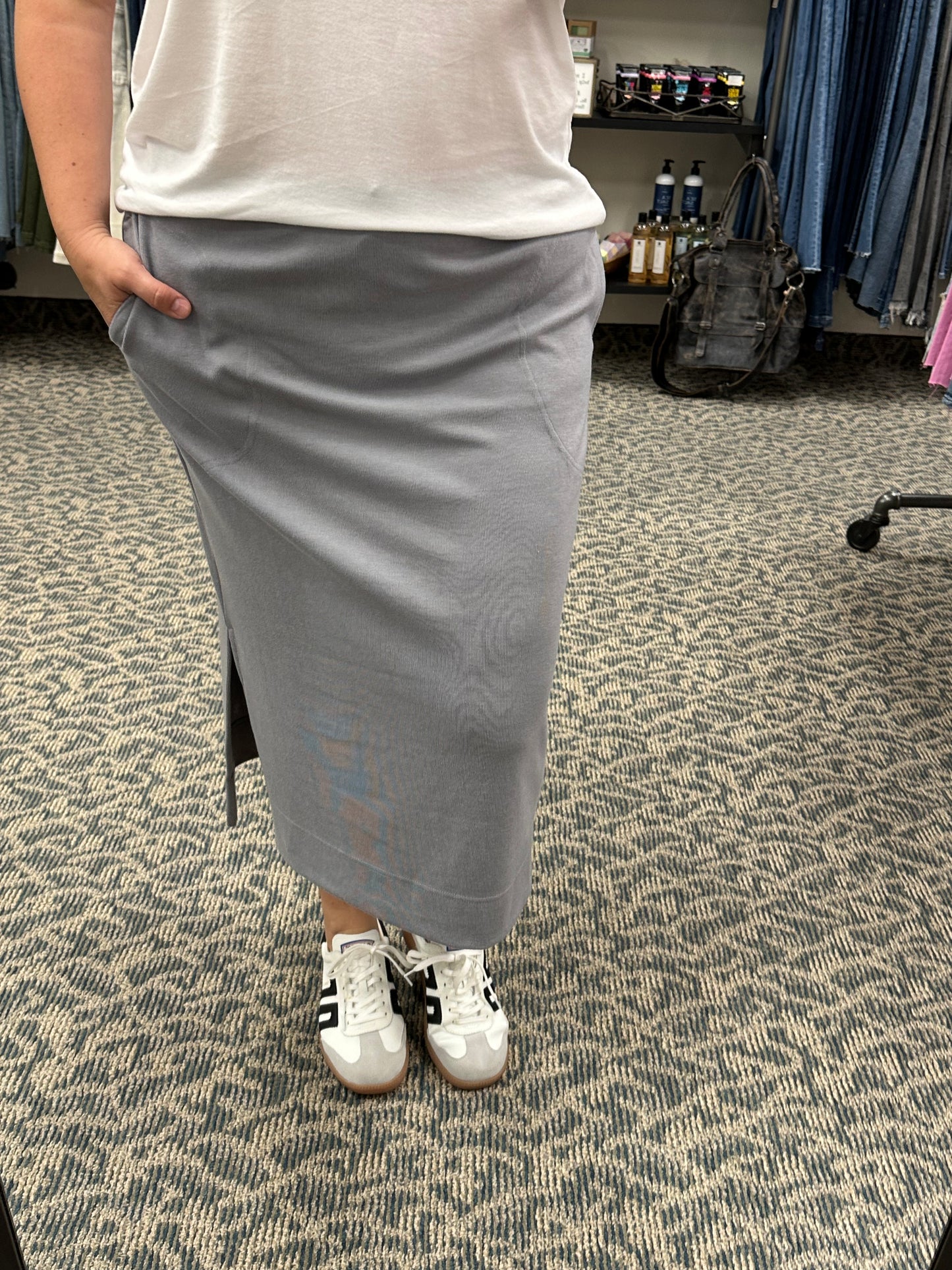 Slate Calla Skirt