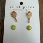 Tennis Stud Earrings Jewelry - Earrings SAINT PETER HARDWARE