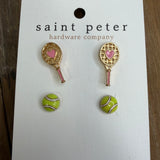 Tennis Stud Earrings Jewelry - Earrings SAINT PETER HARDWARE