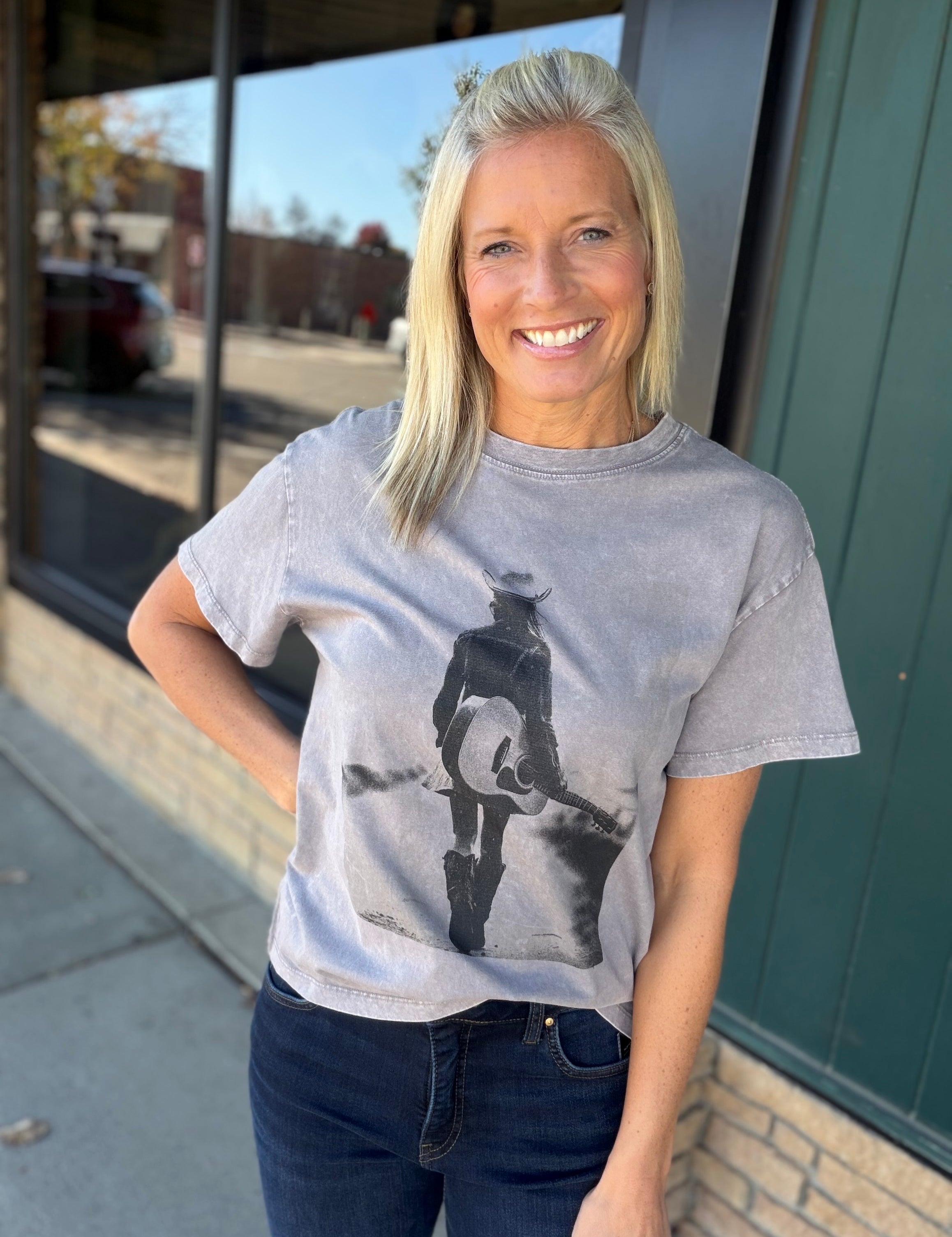 Country Girl Graphic Tee Top - Tee FLAG AND ANTHEM