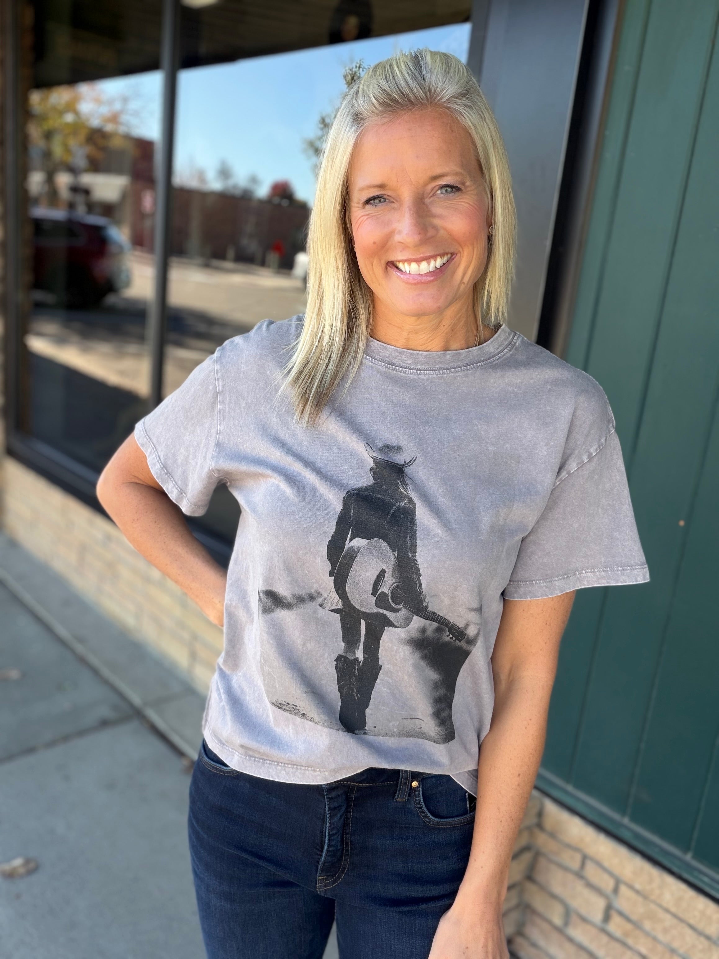 Country Girl Graphic Tee Top - Tee FLAG AND ANTHEM