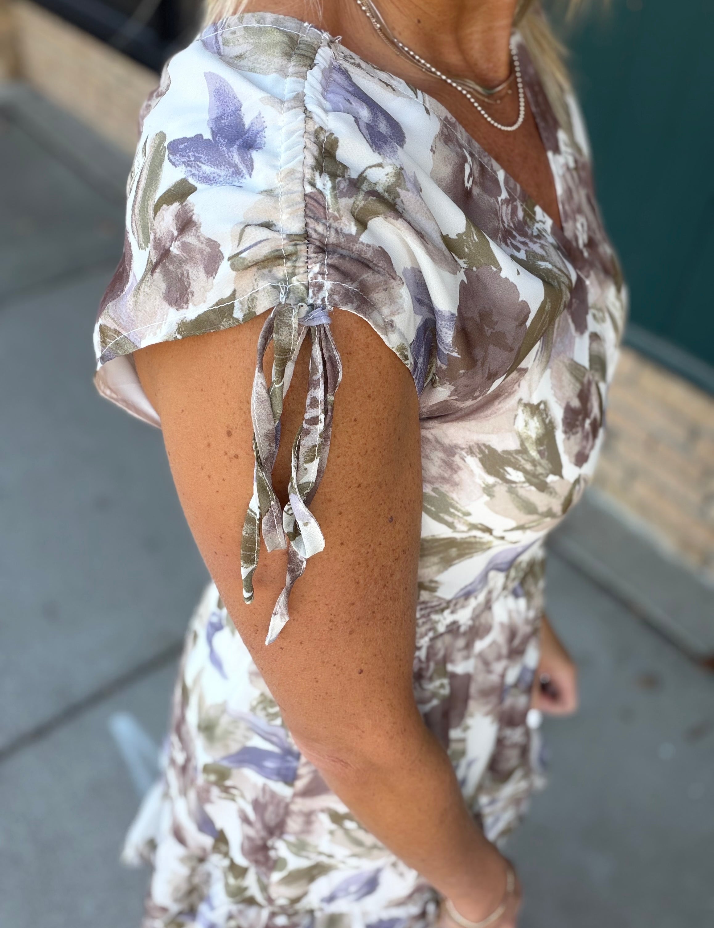 Golden Hour Floral Tiered Maxi Dress Dresses IN FEBRUARY