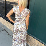 Golden Hour Floral Tiered Maxi Dress Dresses IN FEBRUARY