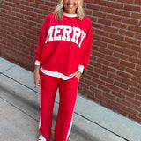 Red Merry Top Top - Tee TRES BIEN