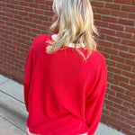 Red Merry Top Top - Tee TRES BIEN