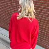 Red Merry Top Top - Tee TRES BIEN