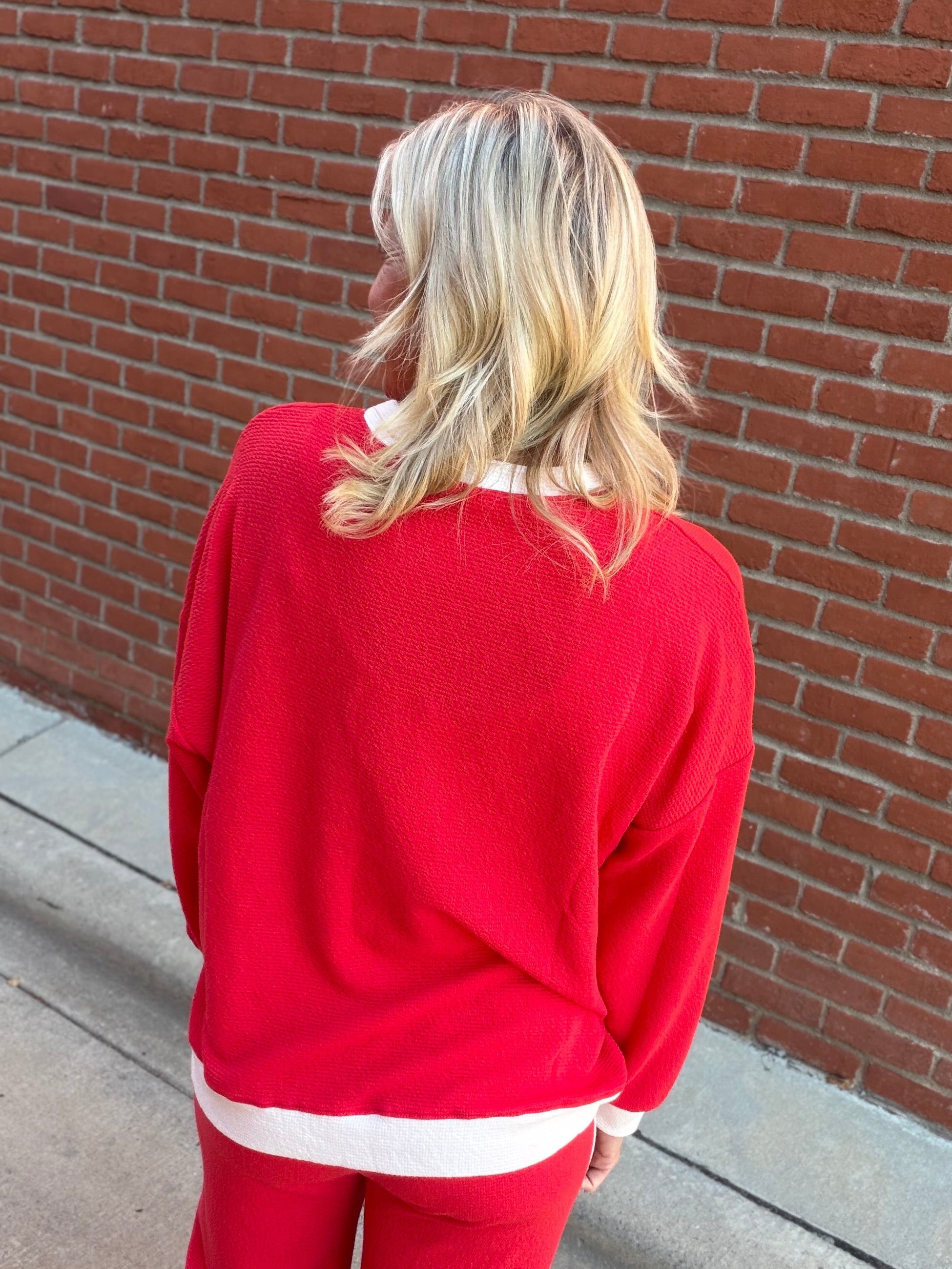 Red Merry Top Top - Tee TRES BIEN