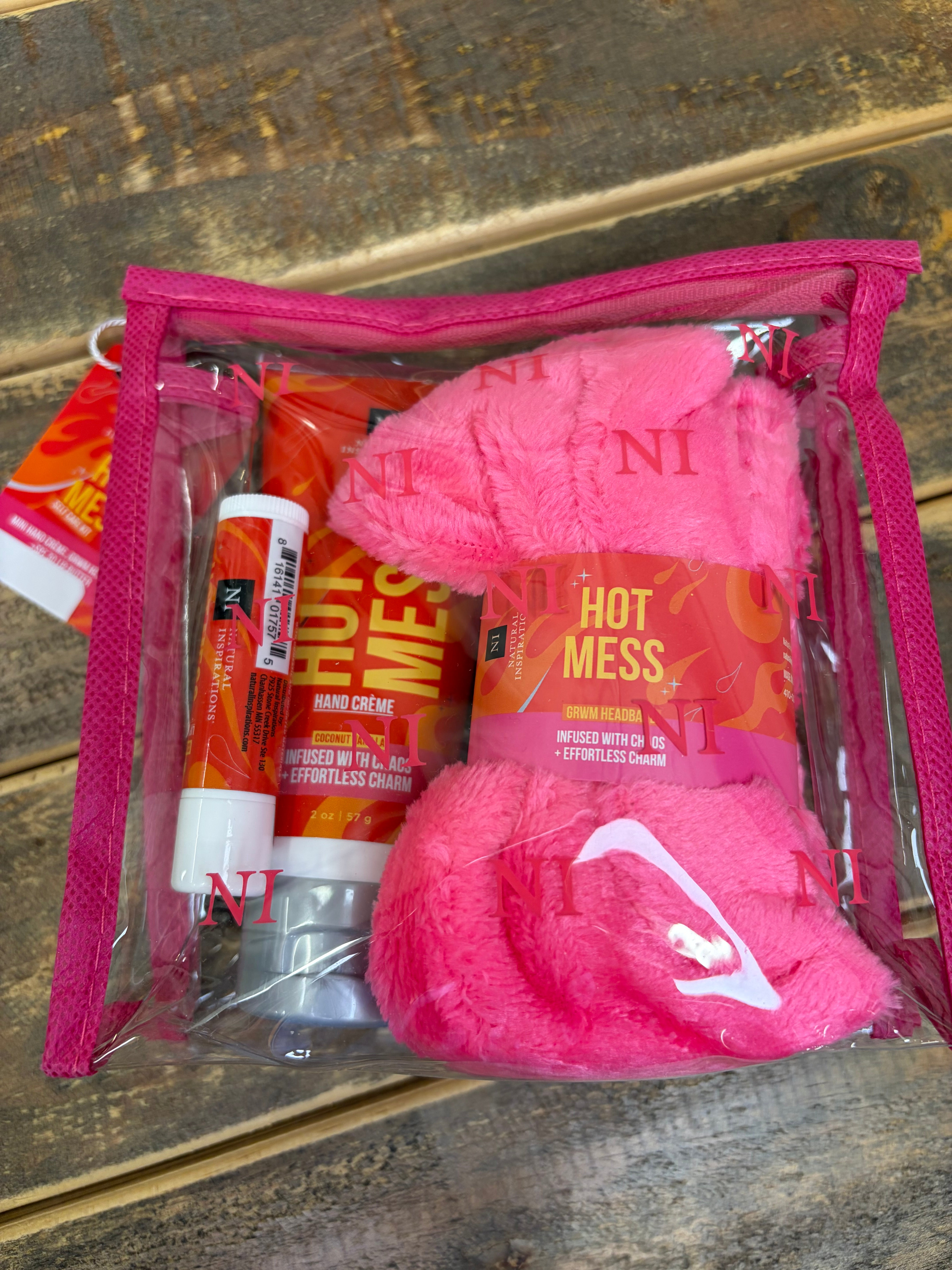 Hot Mess Gift Set Bath- Lotions NATURAL INSPIRATIONS