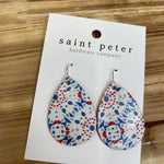 Patriotic Kaleidoscope Earrings Jewelry - Earrings SAINT PETER HARDWARE