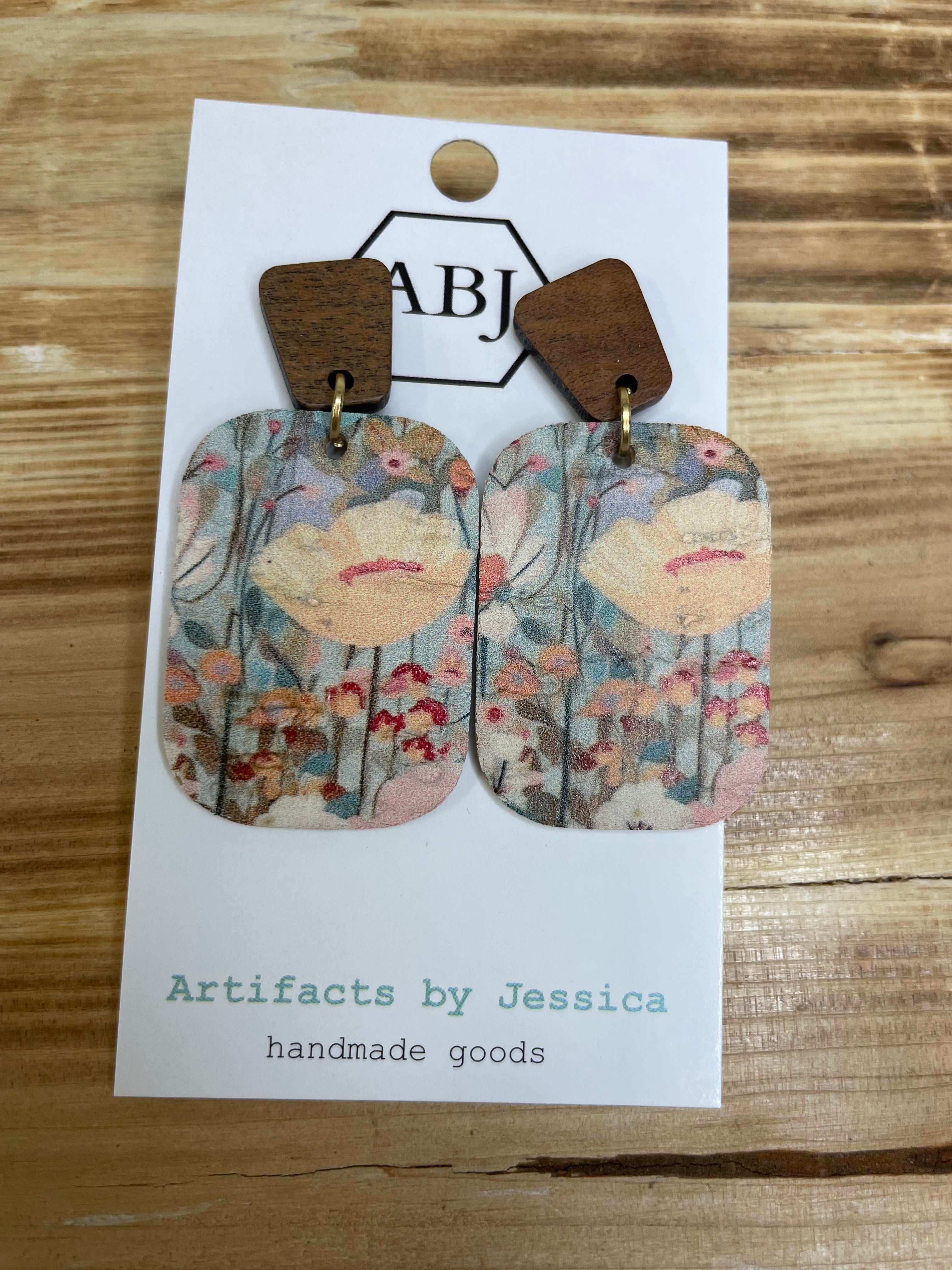 Vintage Floral Earrings Jewelry - Earrings ARTIFACTS JESSICA LYNCH