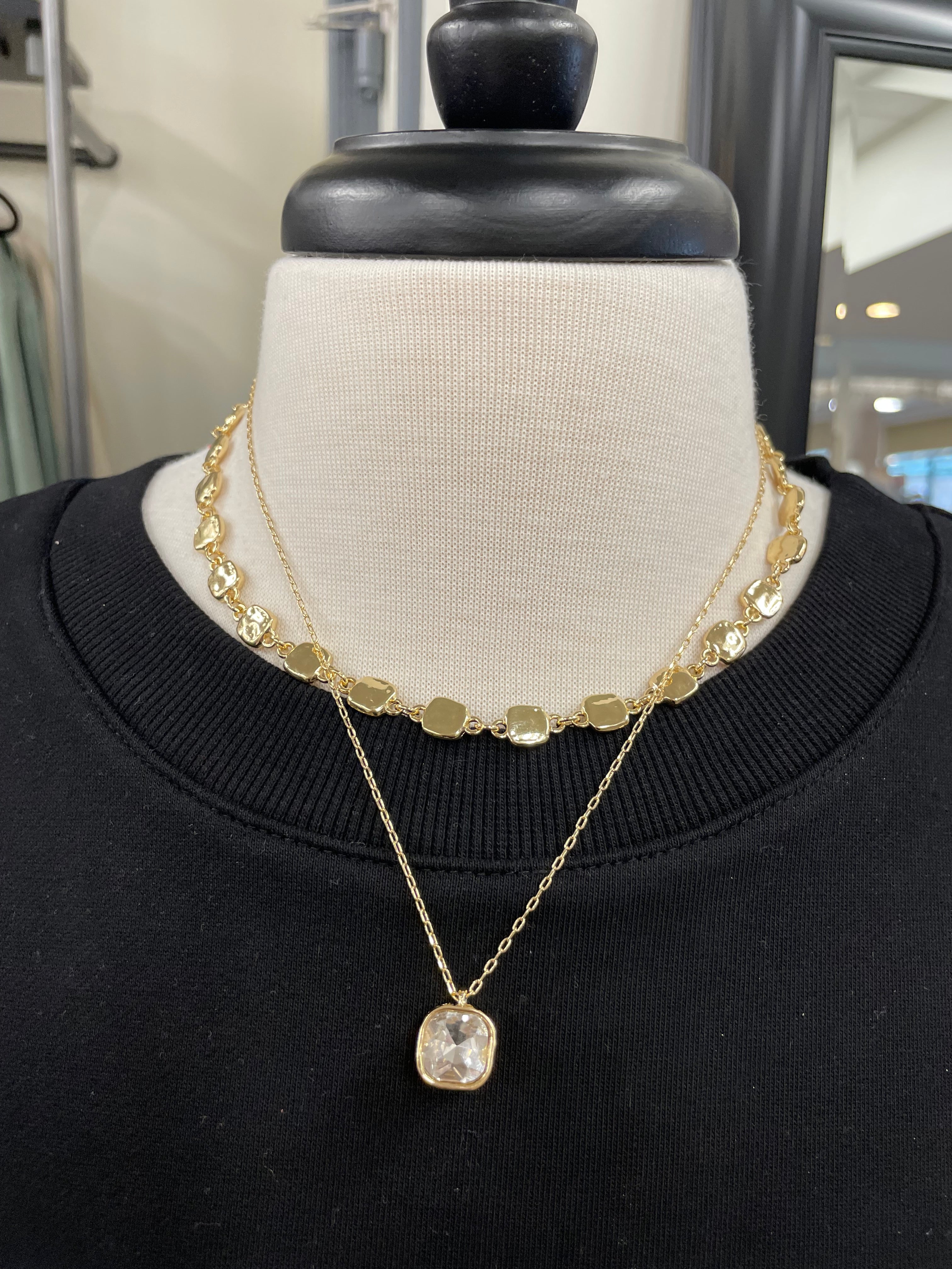 Back Gold Necklace