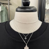 Clover Silver Necklace Jewelry- Necklace MEGHAN BROWN STYLE