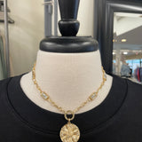Flip Gold Necklace Jewelry- Necklace MEGHAN BROWN STYLE