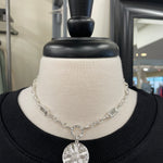 Flip Silver Necklace Jewelry- Necklace MEGHAN BROWN STYLE