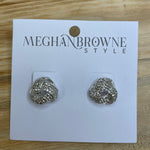 Tack Silver Earrings Jewelry - Earrings MEGHAN BROWN STYLE