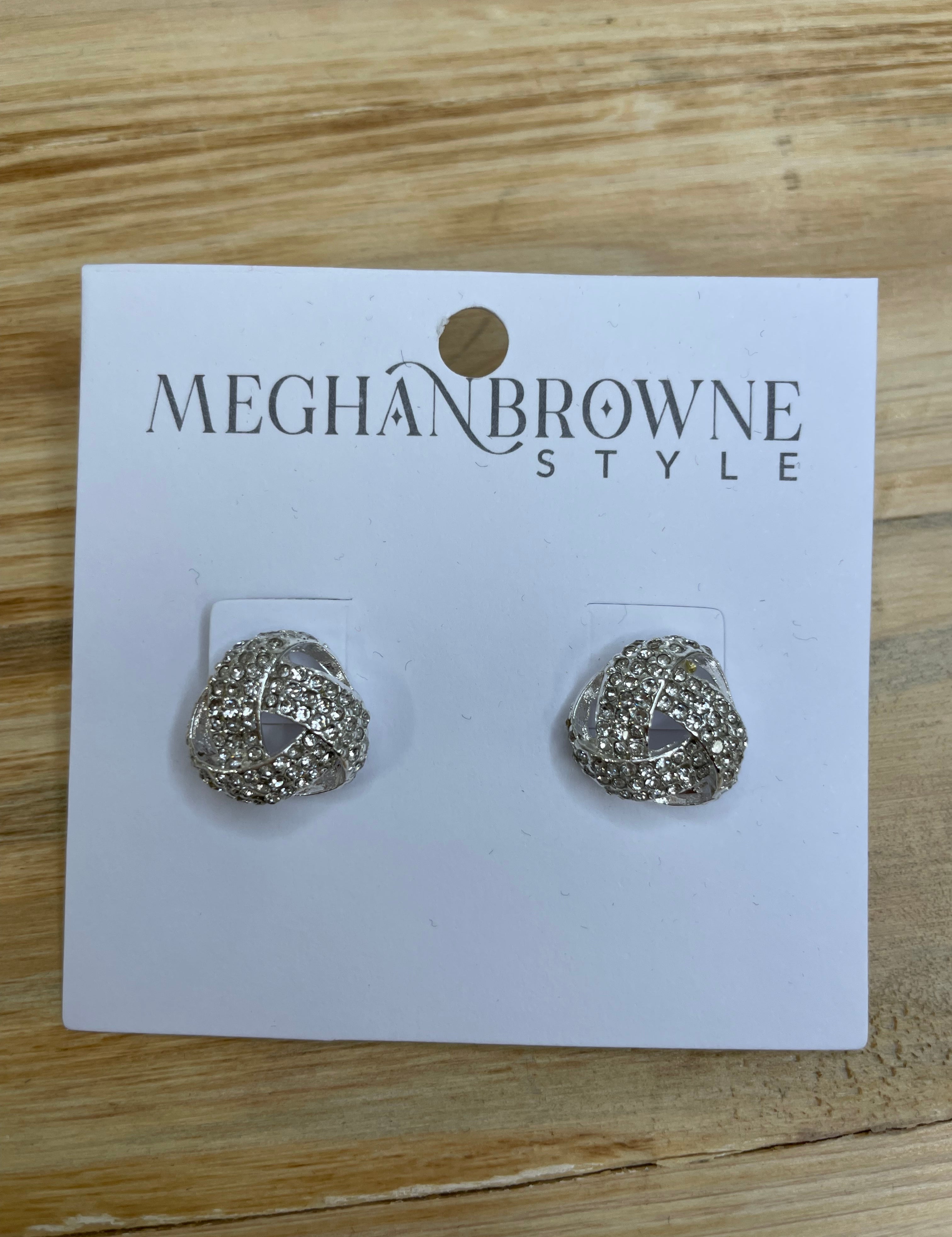Tack Silver Earrings Jewelry - Earrings MEGHAN BROWN STYLE