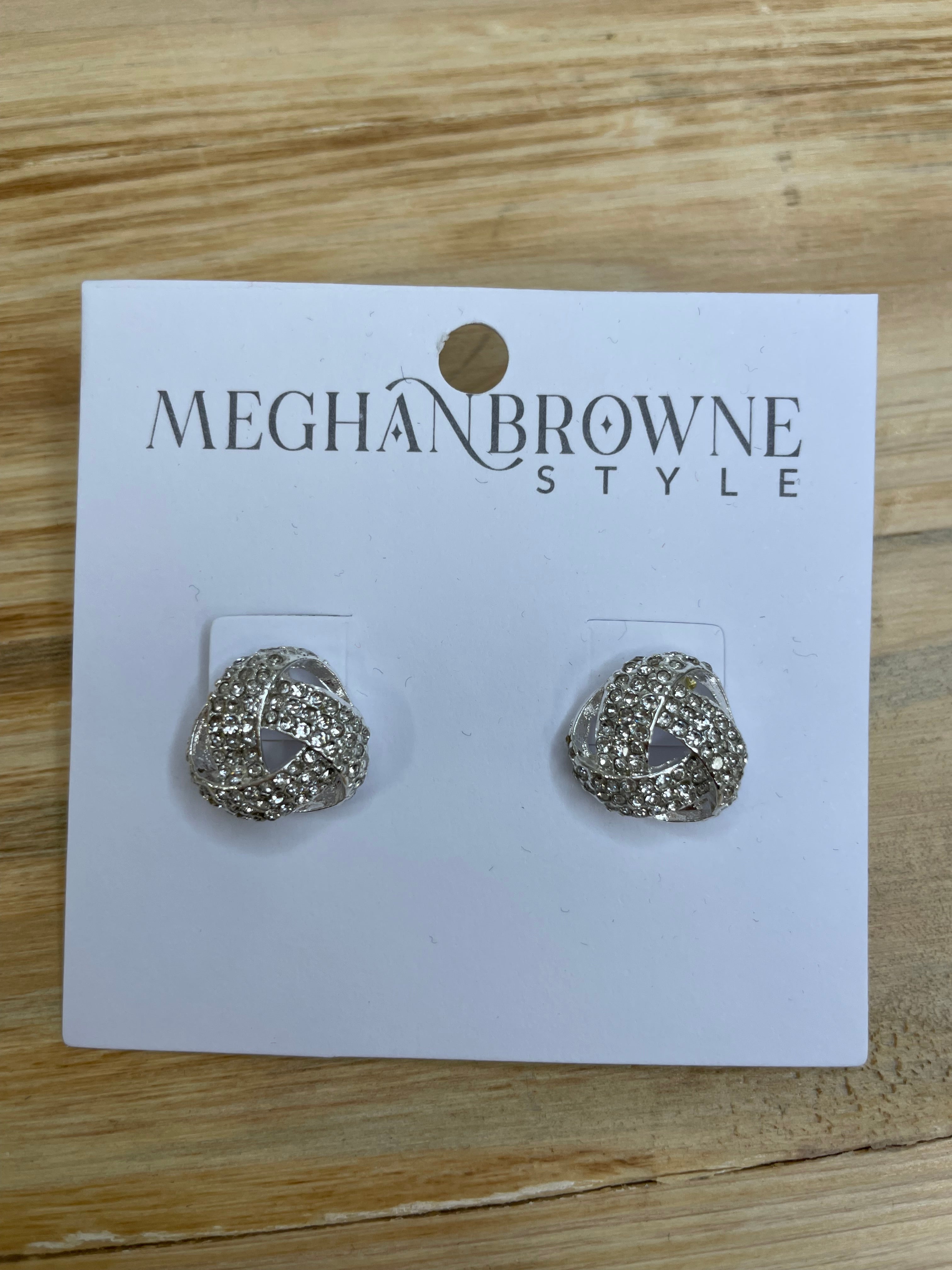 Tack Silver Earrings Jewelry - Earrings MEGHAN BROWN STYLE