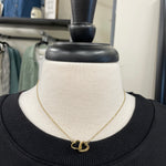 Luxe Gold Double Heart Necklace Jewelry- Necklace PANACHE