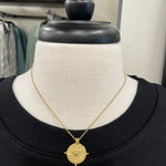 Luxe Gold Compass Necklace Jewelry- Necklace PANACHE