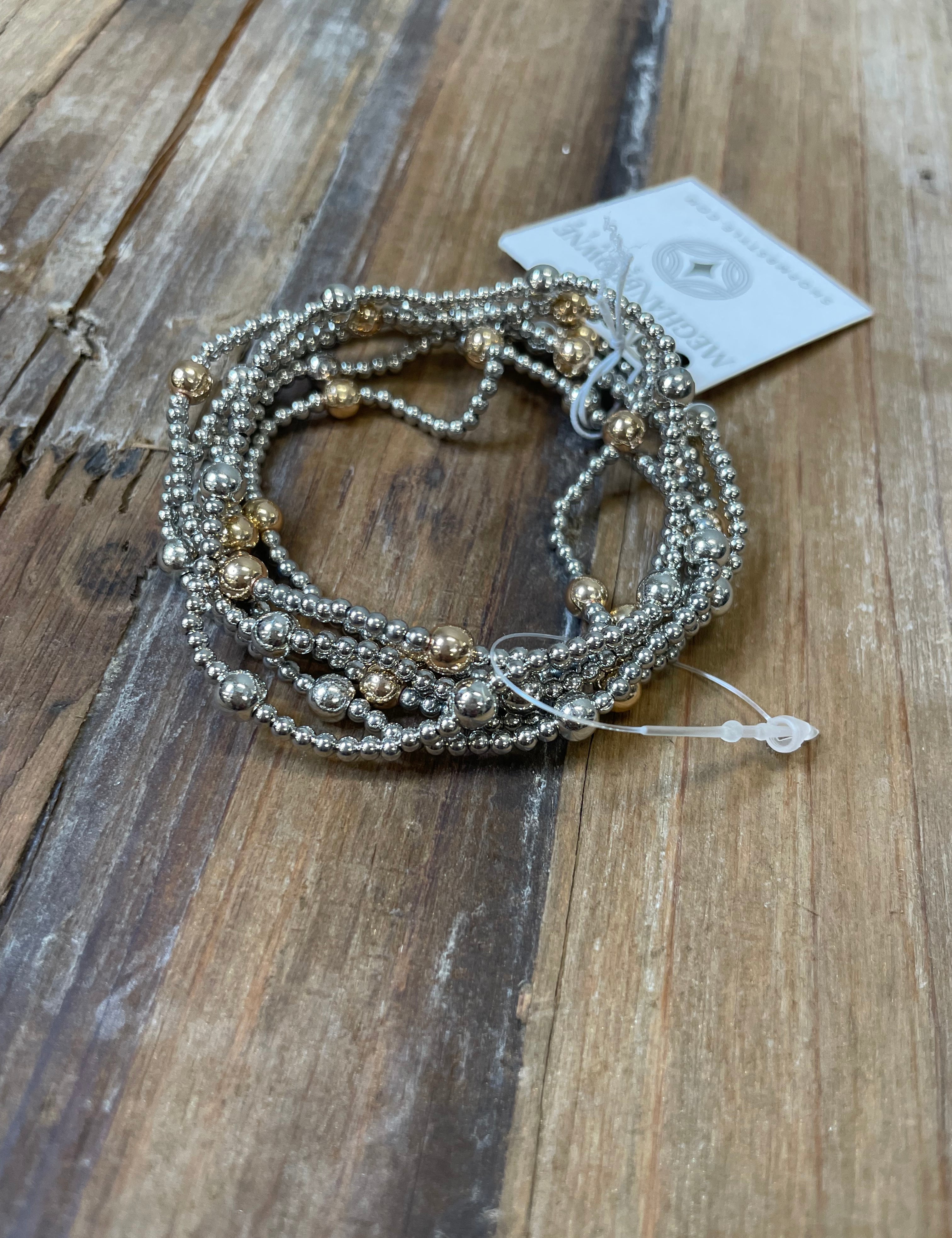 Karla Silver Gold Bracelet Jewelry- Bracelet MEGHAN BROWN STYLE